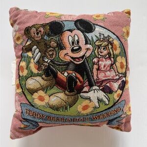 Disney Teddy Bear & Doll Weekend 2005 Pillow Mickey Mouse
